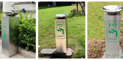 公園廣場直飲水機免費為市民供應直飲水