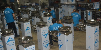 奧林匹克體育中心戶外直飲水臺的安裝